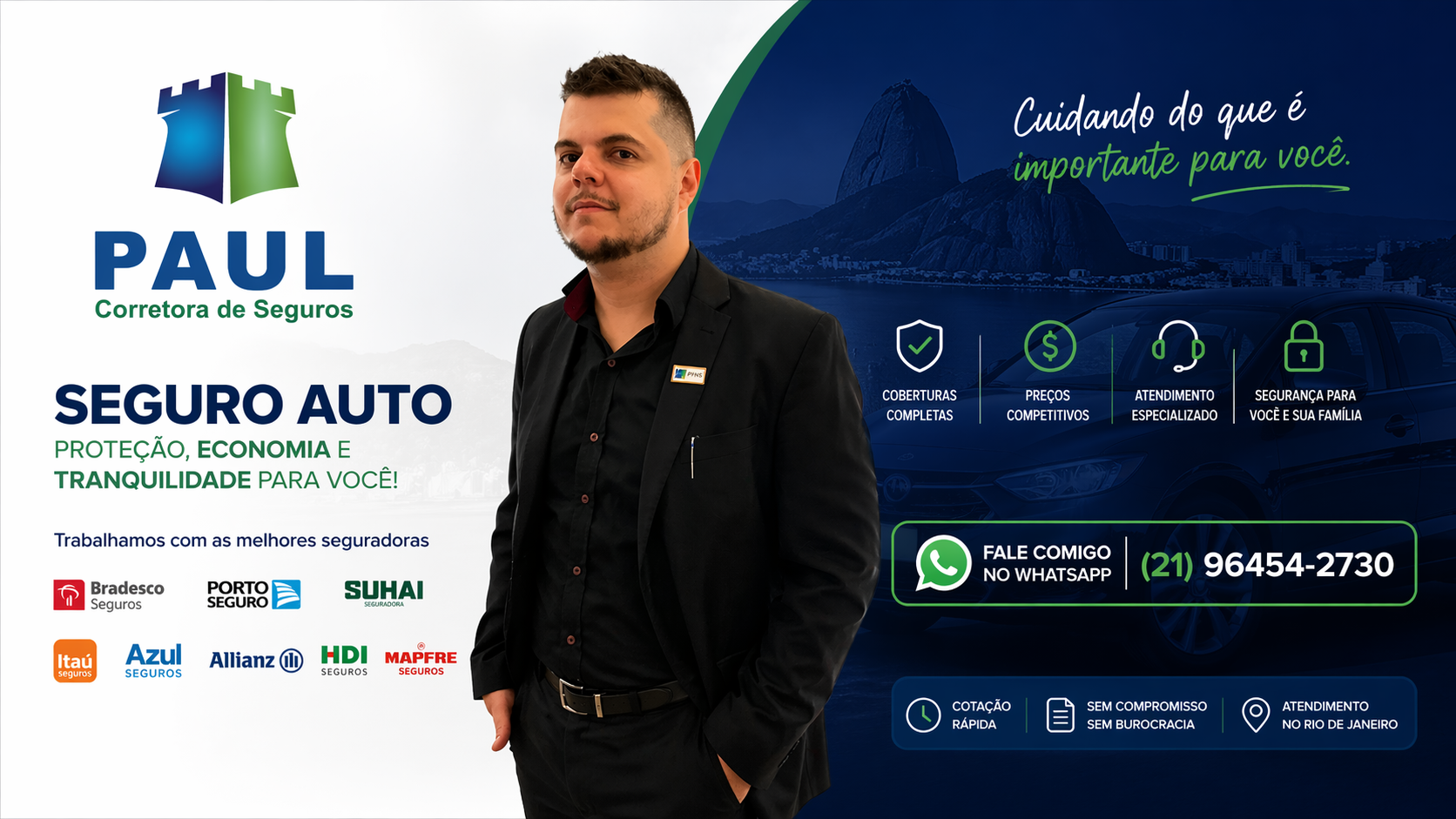 Paul, corretor de seguros